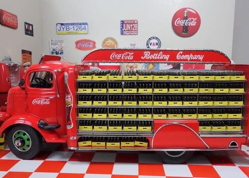 激レア★絶版★コカコーラ 1938 デリバリートラック ダンバリーミント