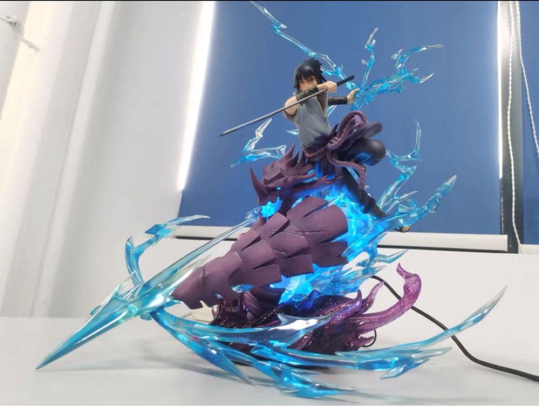 NARUTO ナルト うちはサスケ ガレージキット ガレキ スタチュー ⑤