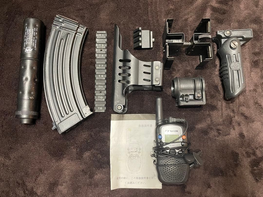 東京マルイ　β-SPETSNAZ AK-47 カスタム付き　ジャンク