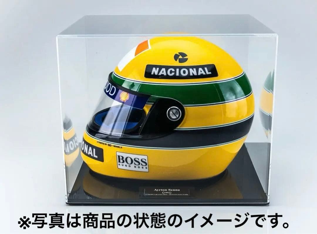 【没後30周年】1988モデル 1/1 アイルトン・セナ 公認レプリカヘルメット