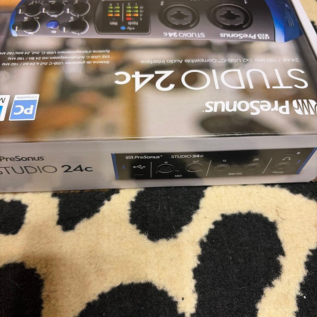 PreSonus STUDIO 24c オーディオインターフェイス　新品同様