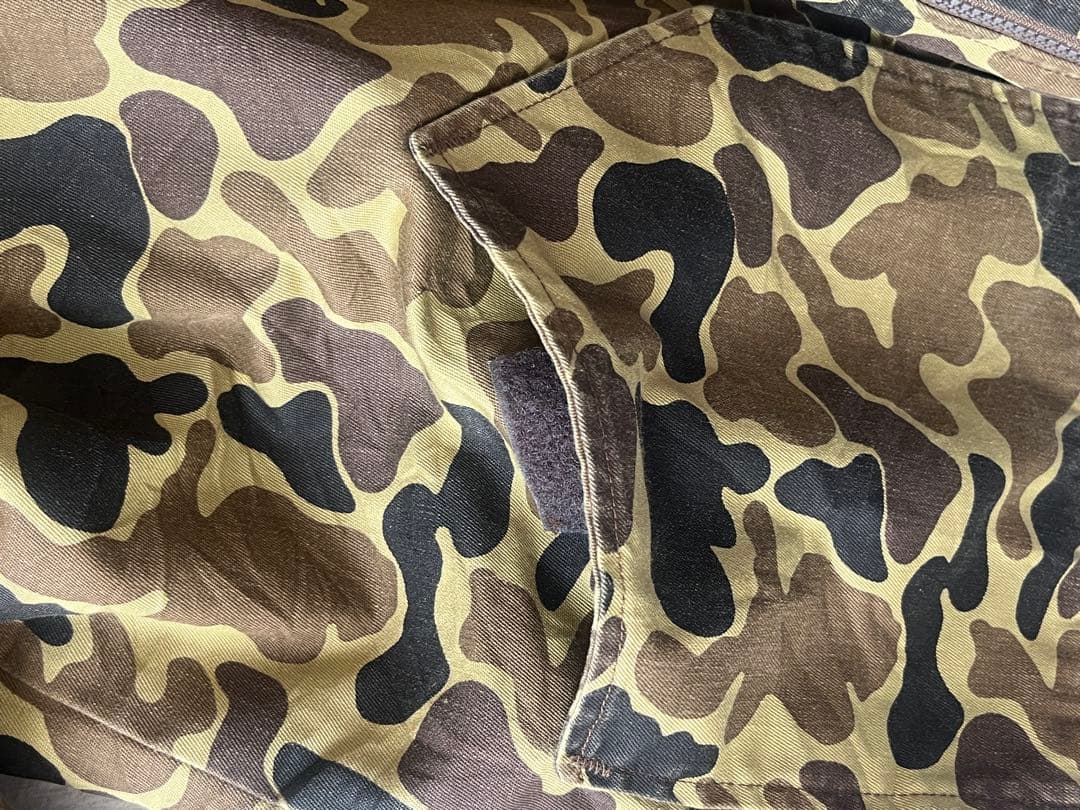 80s woolrich 迷彩柄リバーシブルブルゾン　ウールリッチ　L USA製