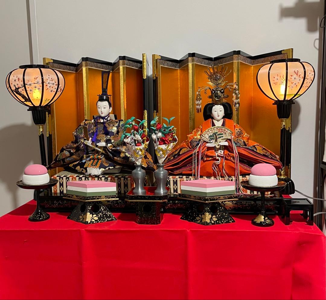 親王飾り　秀月　雛人形セット