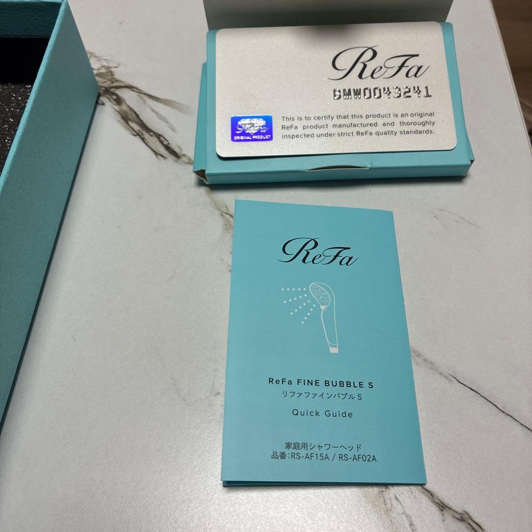 リファ　ウルトラファインバブルs シャワーヘッド