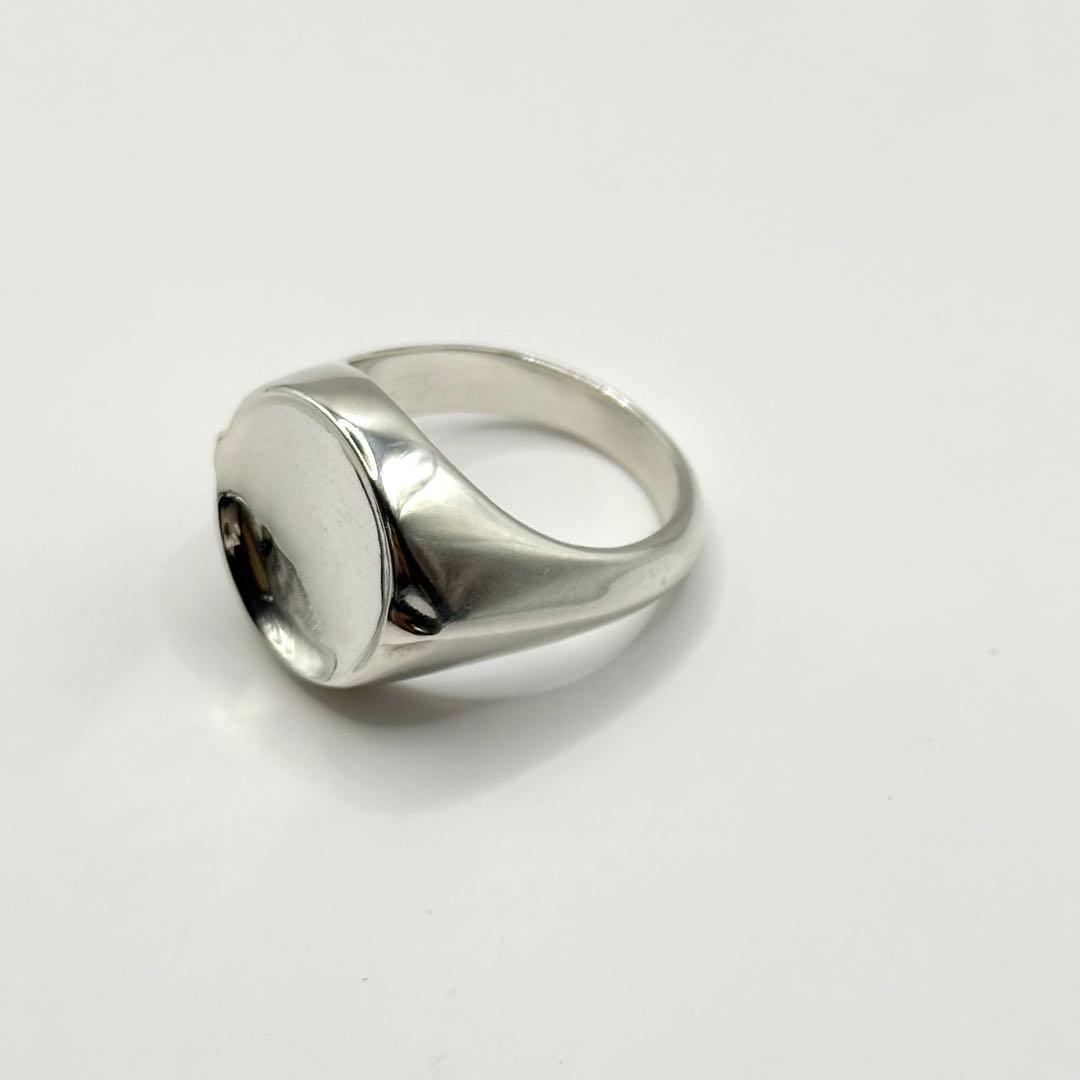 【新品未使用】BOTTEGA VENETA リング　シルバー　シグネット