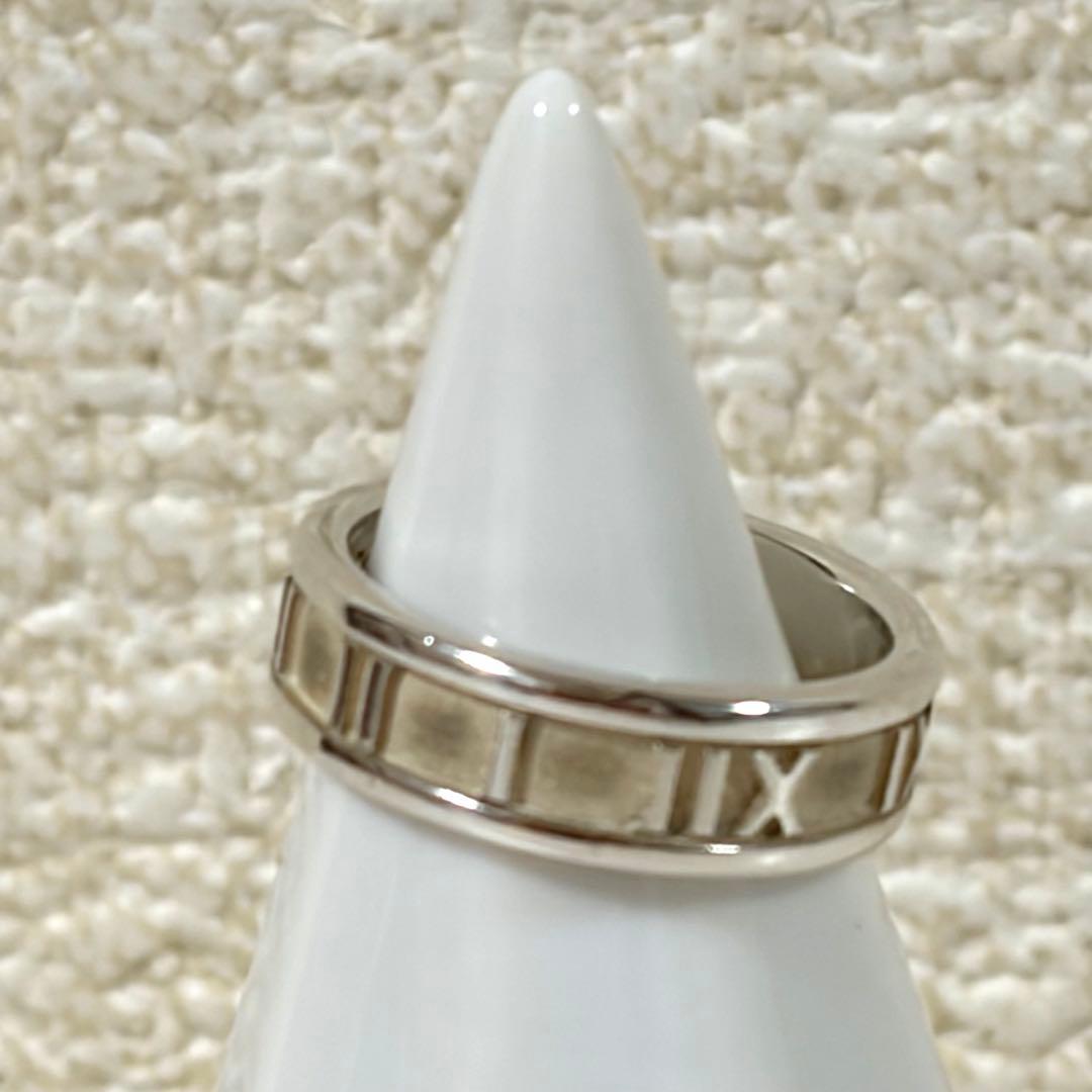 【美品】Tiffany & Co. 925 シルバー アトラスリング 11号