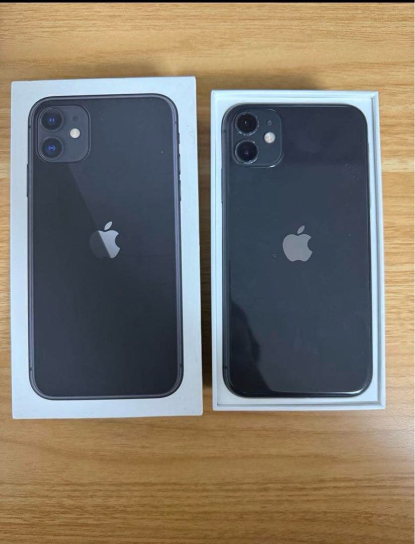Apple iPhone 11 ブラック 本体 充電ケーブル付き