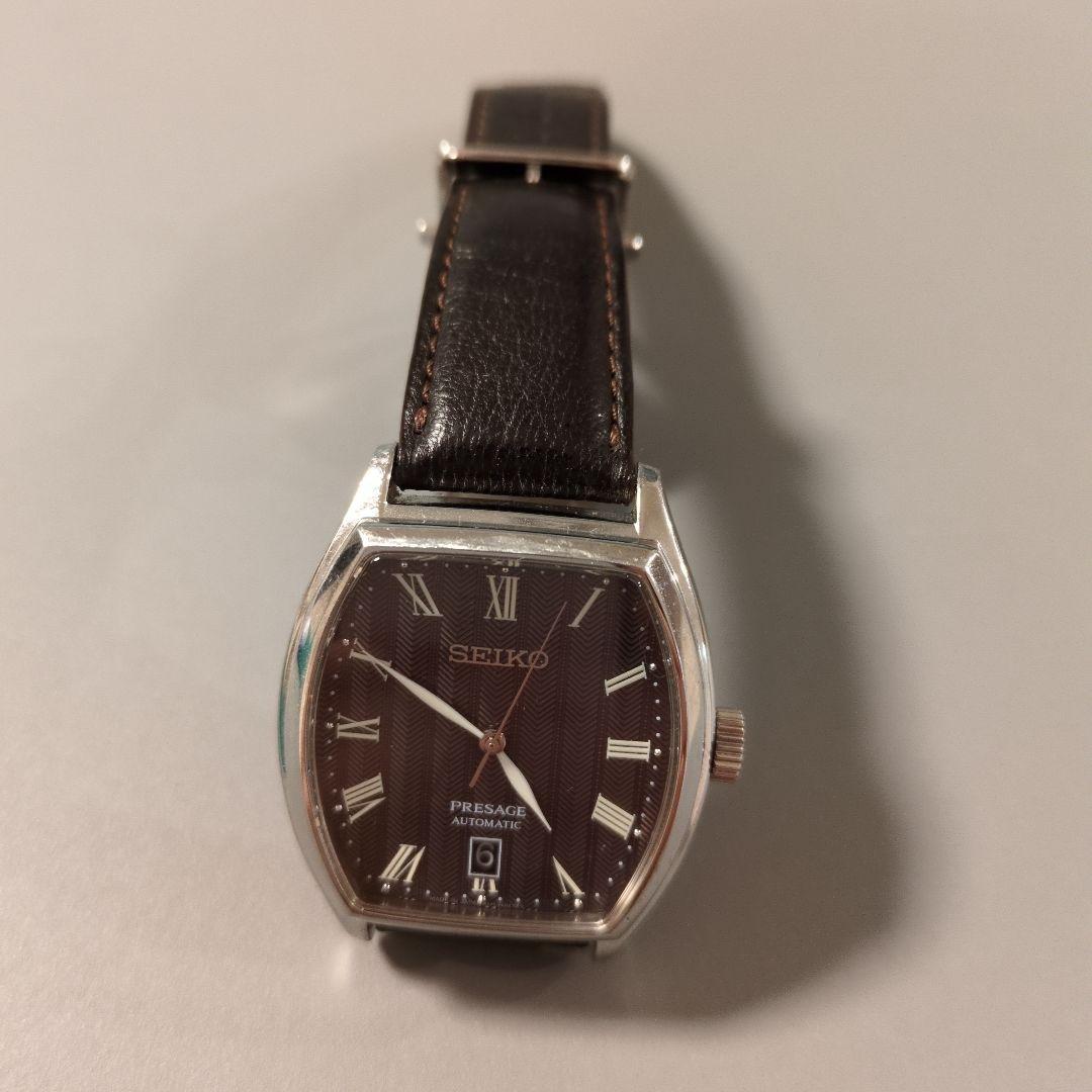 SEIKO PRESAGE 自動巻き 腕時計 ブラック