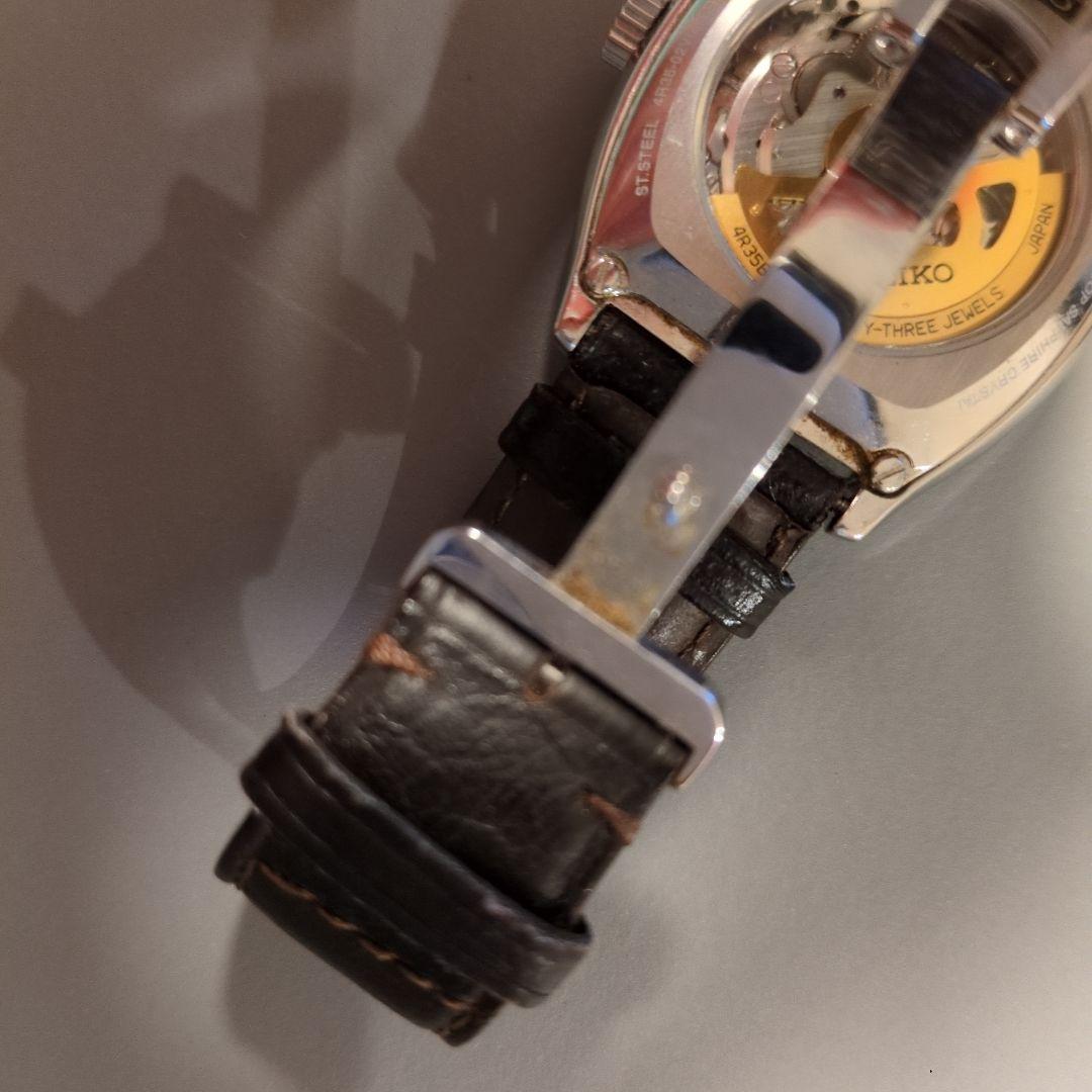 SEIKO PRESAGE 自動巻き 腕時計 ブラック