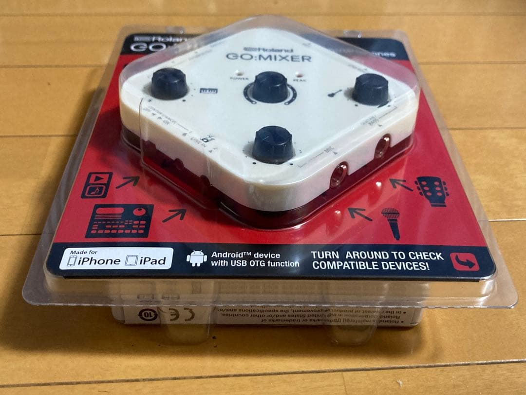 【未開封品】Roland GO:MIXER スマートフォン用オーディオミキサー