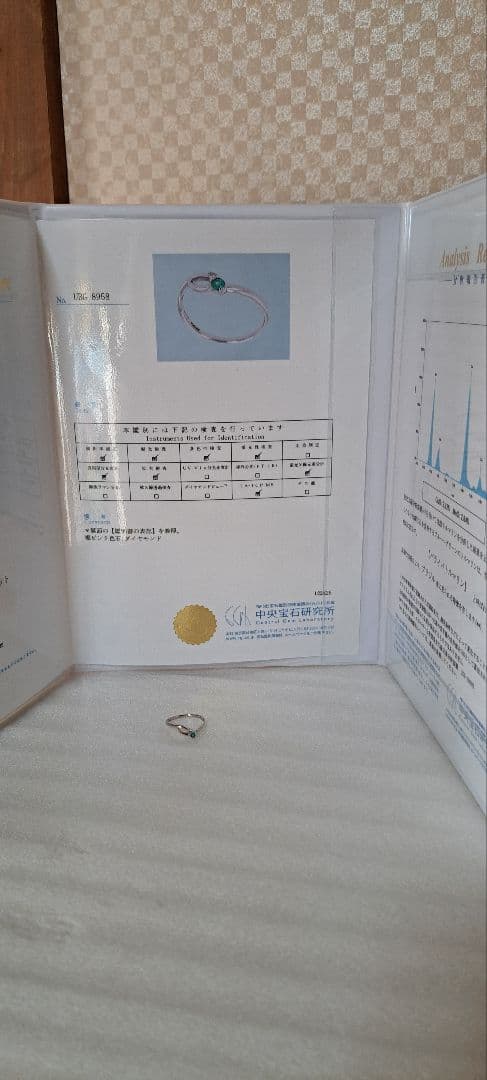 ブラジル産パライバトルマリン&ピンクダイヤリングPt1000