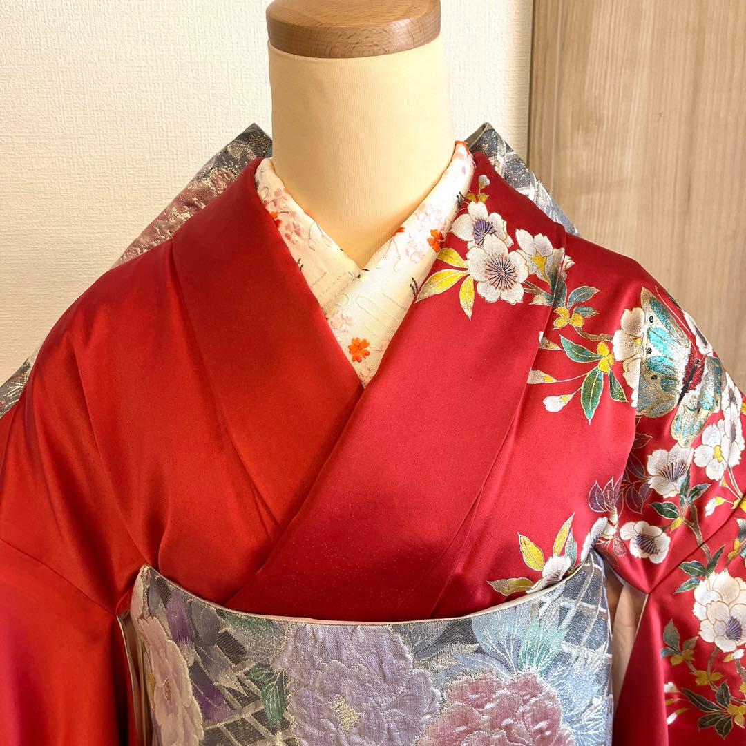 出撃様用 振袖3点セット　身丈162cm sMH00