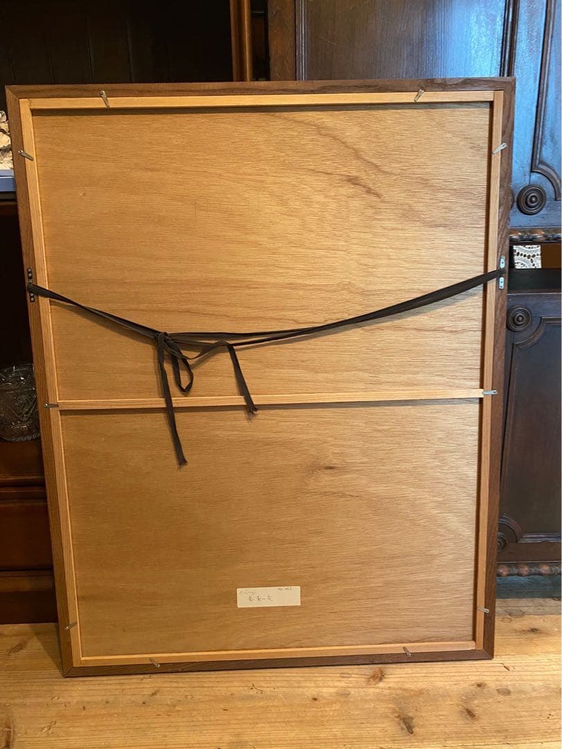 ミゲル・イバルス・ロカ ブルー花瓶 インテリア アート 額縁