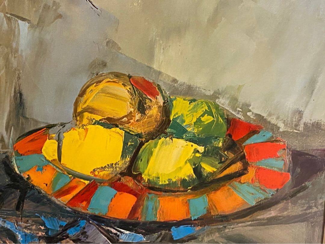 ミゲル・イバルス・ロカ ブルー花瓶 インテリア アート 額縁