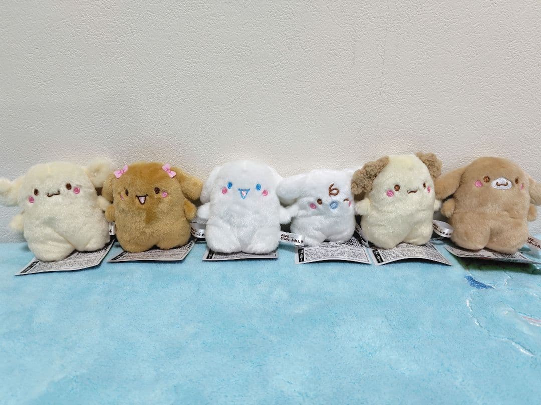 シナモンフレンズ15種セット　カフェカラー 、どーみぃふれんず　ぬいぐるみ