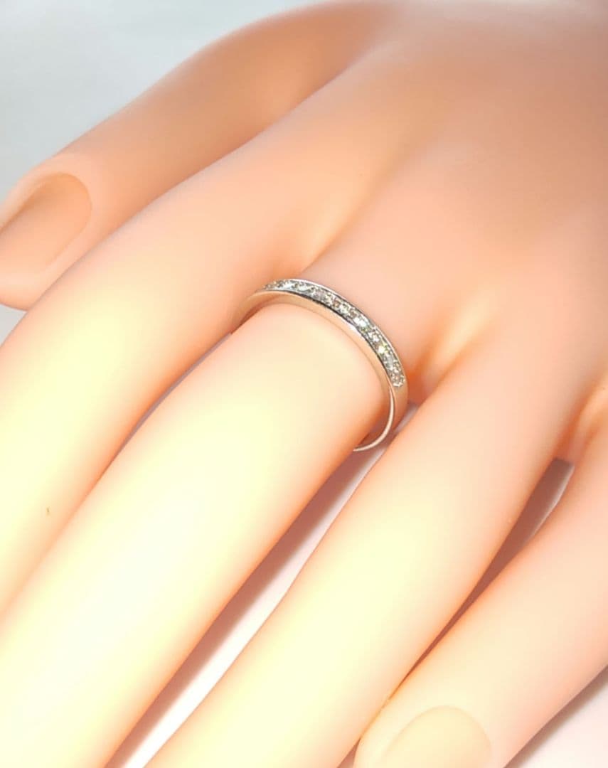 ヴァンドーム 14号 0.3ct ダイヤ エタニティ リング Pt900