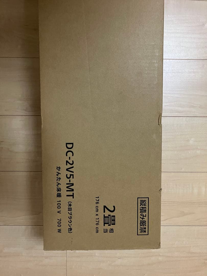 Panasonic かんたん床暖　DC-2V5-MT カーペット 2畳