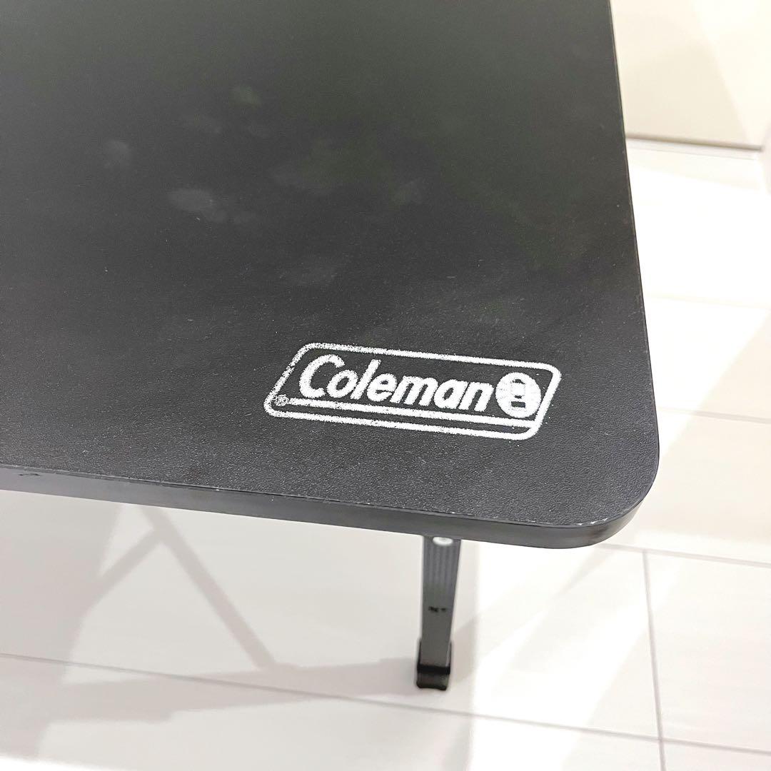 コールマン フォールディングリビングテーブル 黒 オンライン限定 アウトドア L