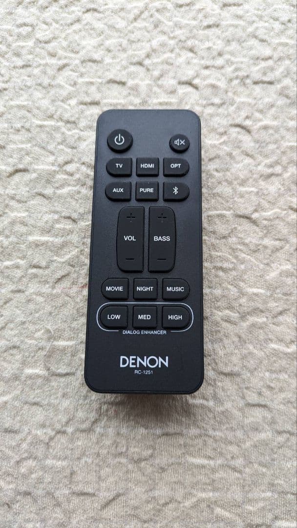 DENON DHT-S217 サウンドバー　新古品