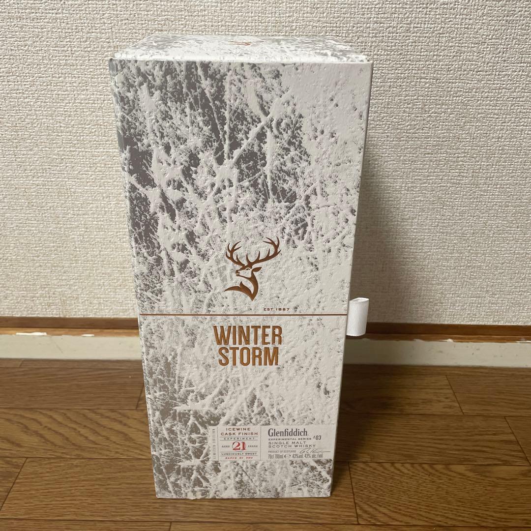 【未開栓】数量限定品グレンフィディック21年 ウィンターストーム BATCH 2