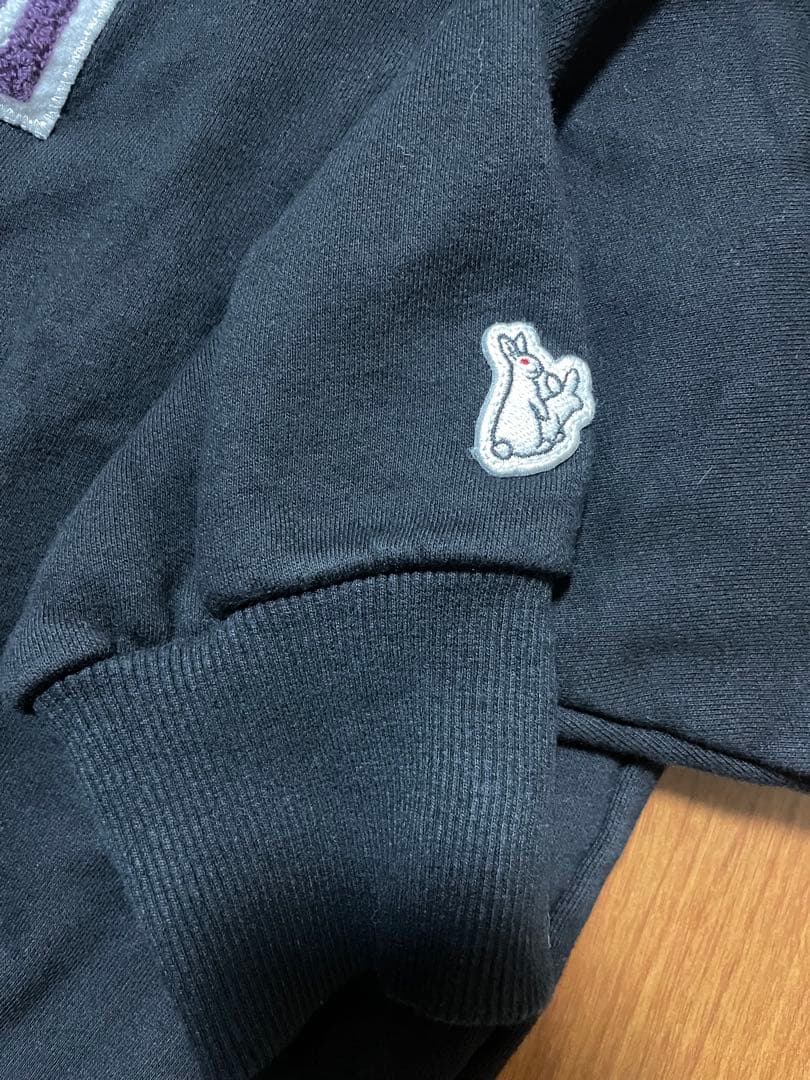 FR2 × XLARGE コラボ　ブラックパーカー