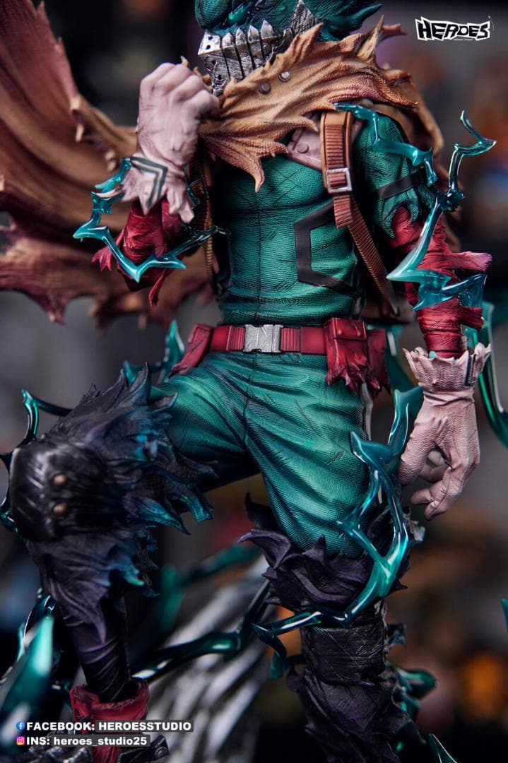 ヒロアカ　緑谷出久（黒）　1/6　ガレージキット　フィギュア　海外スタジオ正規品