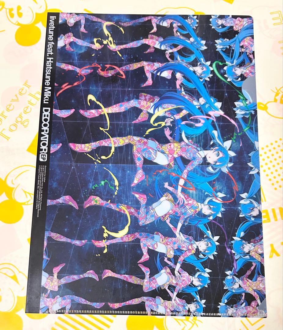 初音ミク CD特典 クリアファイル 4点