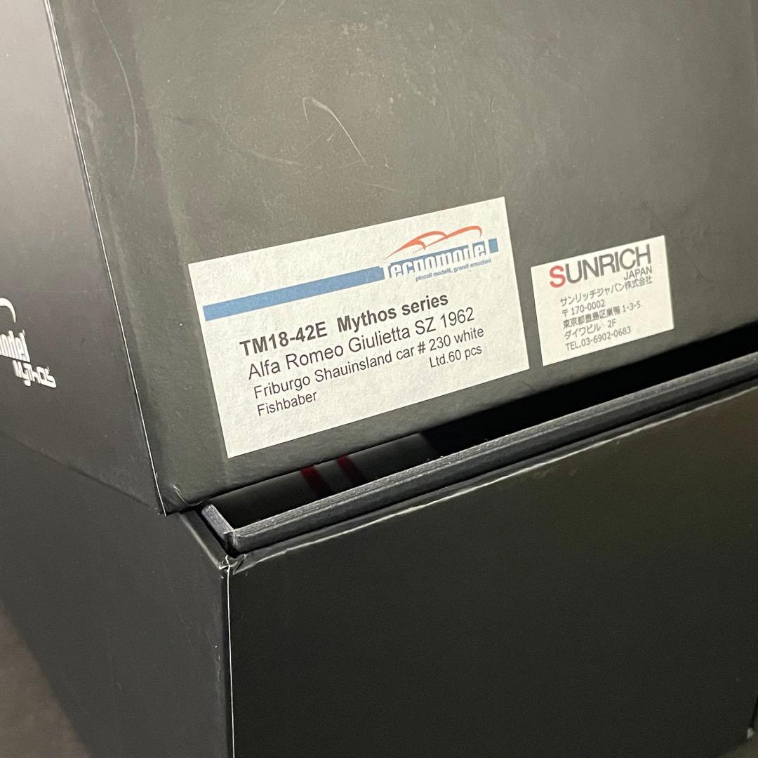 60台限定 1/18 Tecnomodel アルファロメオ ジュリエッタ SZ