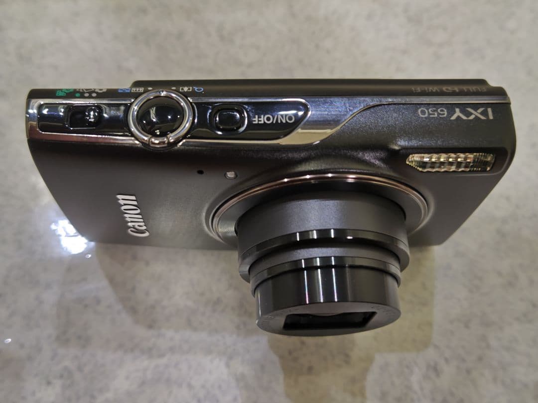 Canon IXY 650 コンパクトデジタルカメラ ブラック