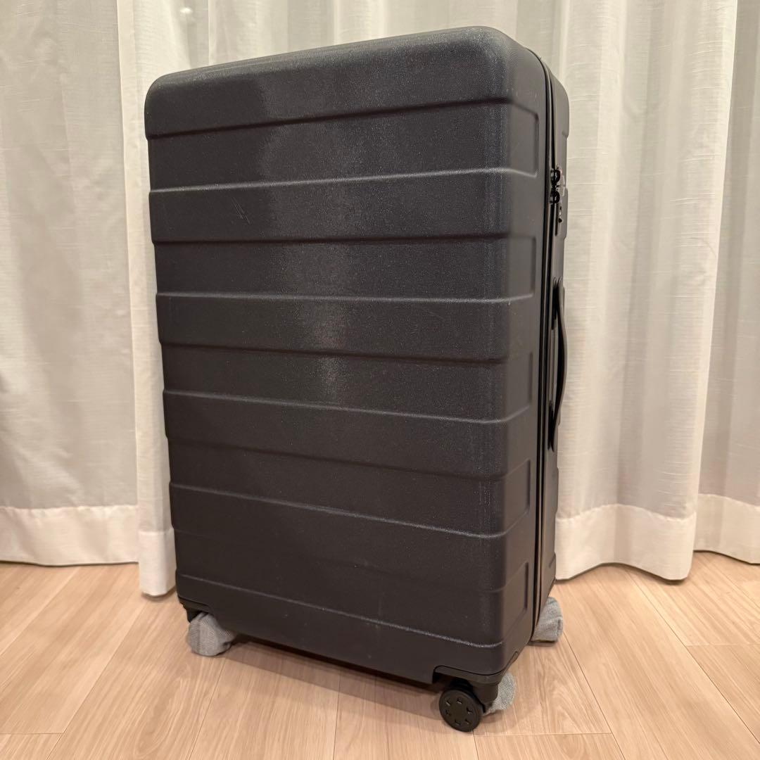 無印良品 ハードキャリーケース スーツケース 廃版 88L ネイビー