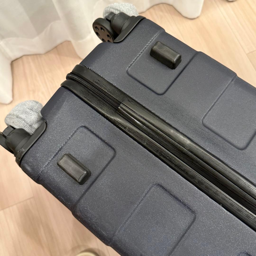 無印良品 ハードキャリーケース スーツケース 廃版 88L ネイビー