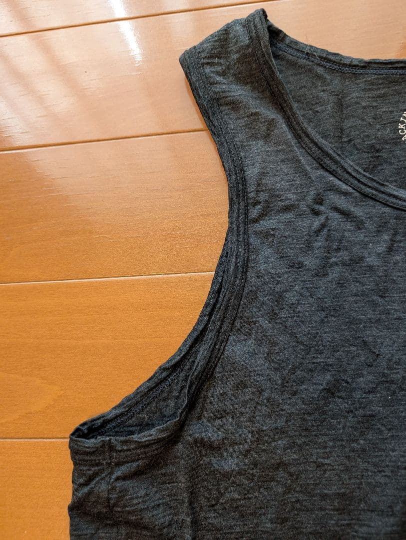 山と道 メリノウール タンクトップ Lサイズ