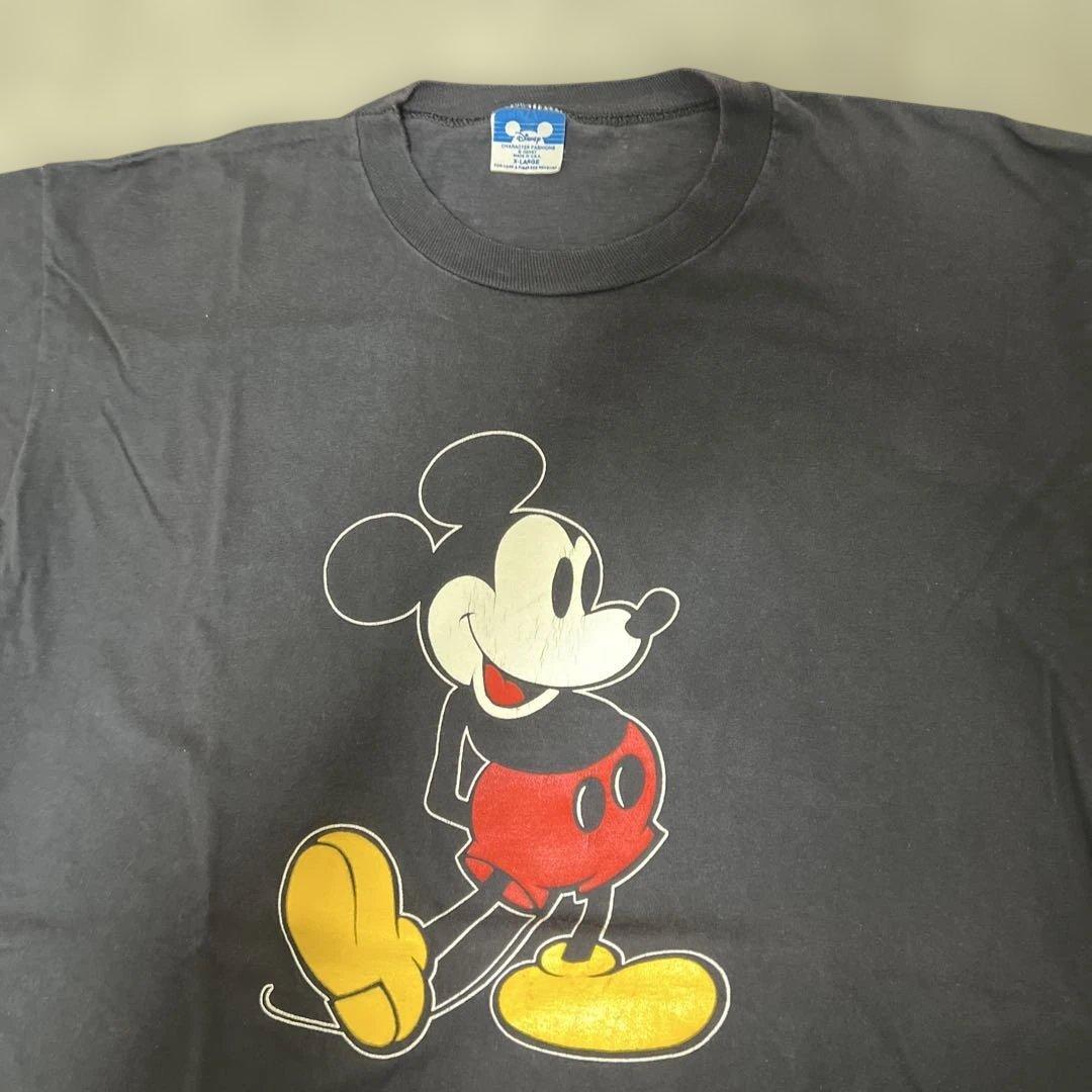 ヴィンテージ　 USA　ディズニー　クラシック　スタンディングミッキー　Tシャツ