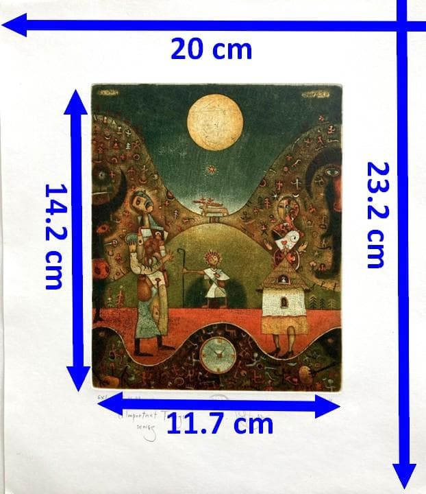 115 蔵書票・ Romanyshyn Roman作・真作保証