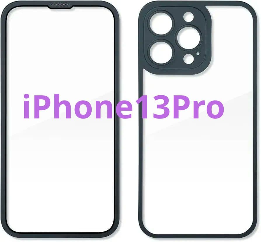 iPhone13Pro 6.1インチSKINNY GLASS カメラ保護 ケース