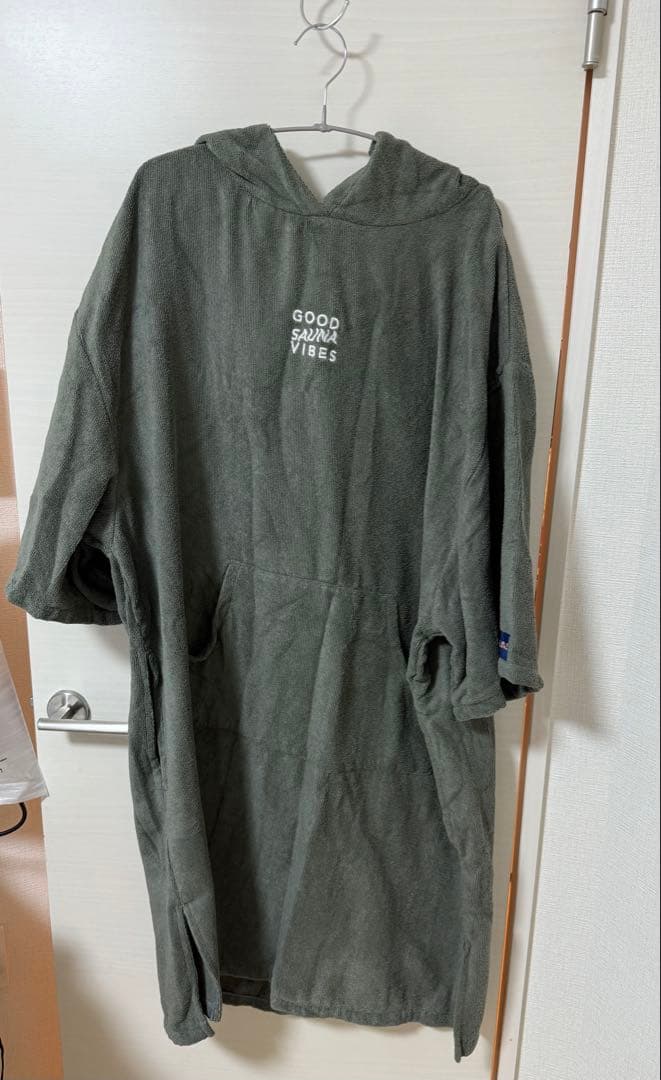 【美品】ABiL サウナポンチョ - グレー