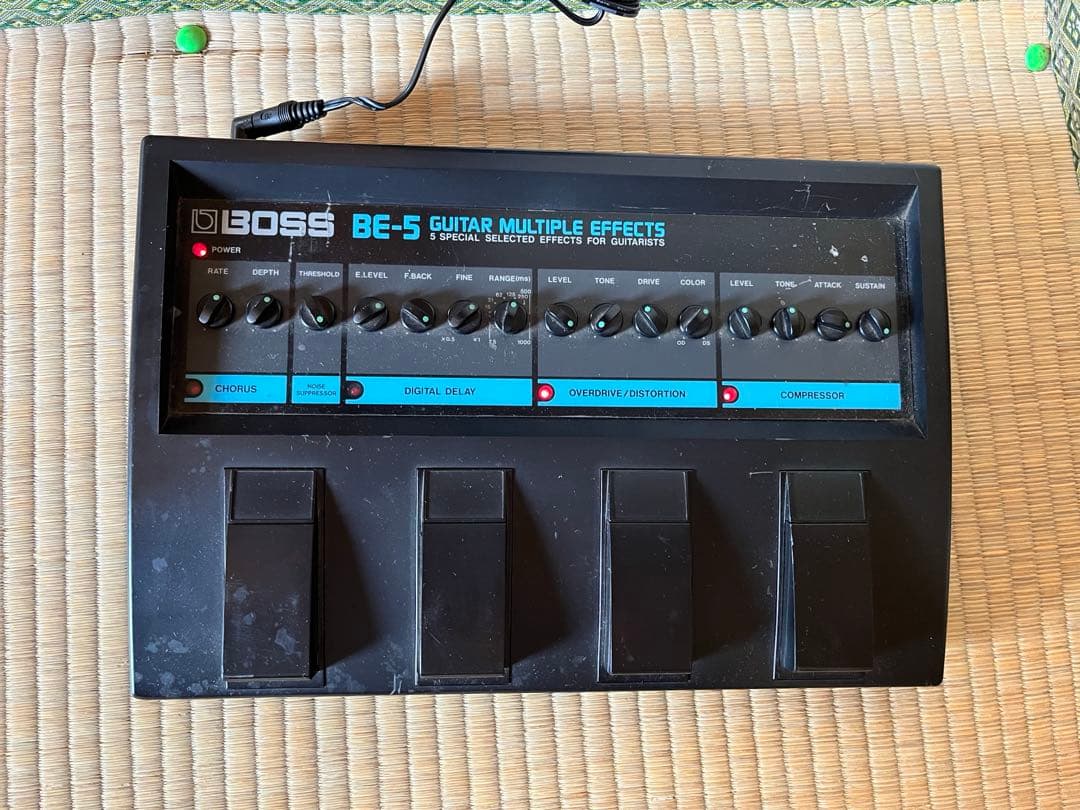 マリンゴールド　レトロ　BOSS BE-5 アナログマルチエフェクター