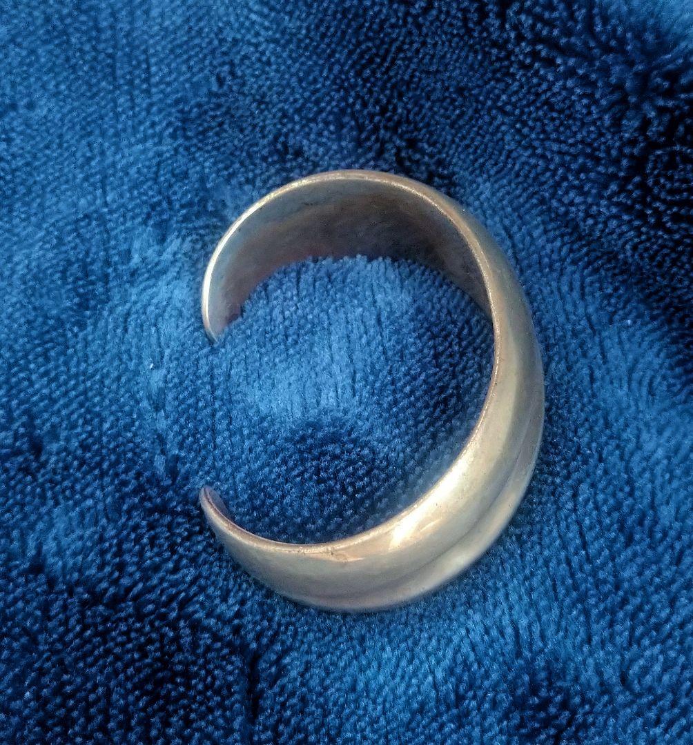 LOS BALLESTEROS ビンテージ メキシコ シルバー カフ バングル