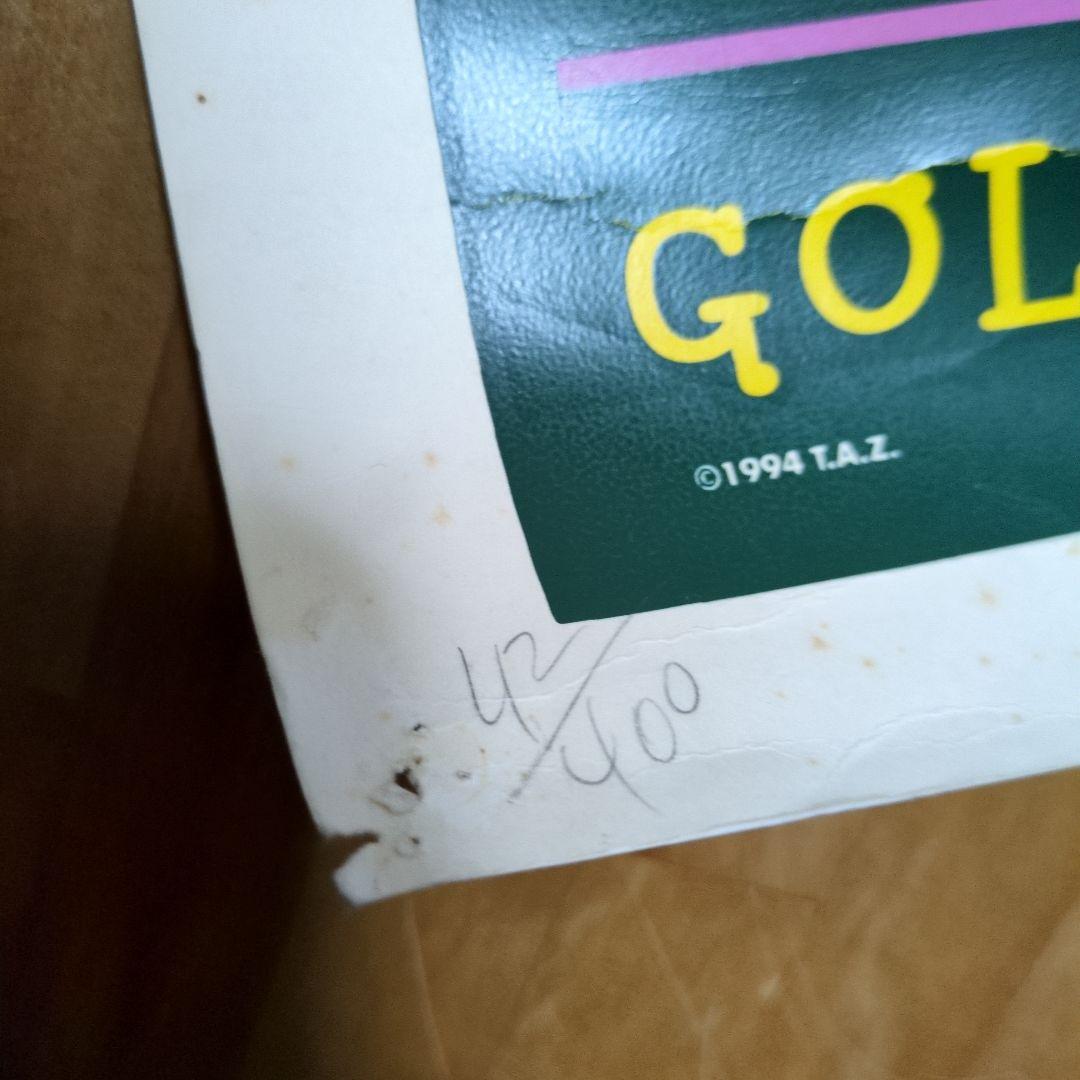 TAZ Ramones 1994 シルクスクリーンポスター