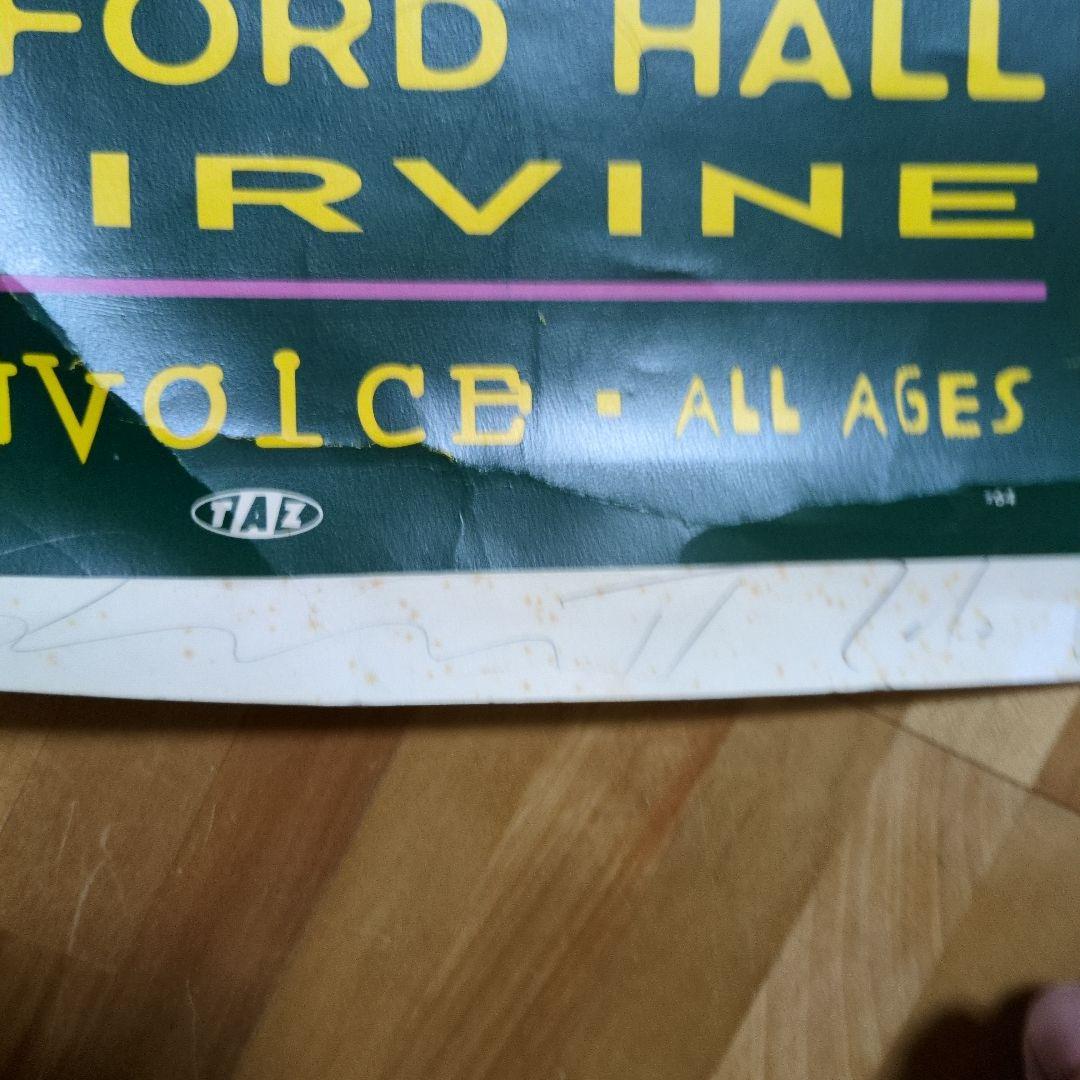 TAZ Ramones 1994 シルクスクリーンポスター