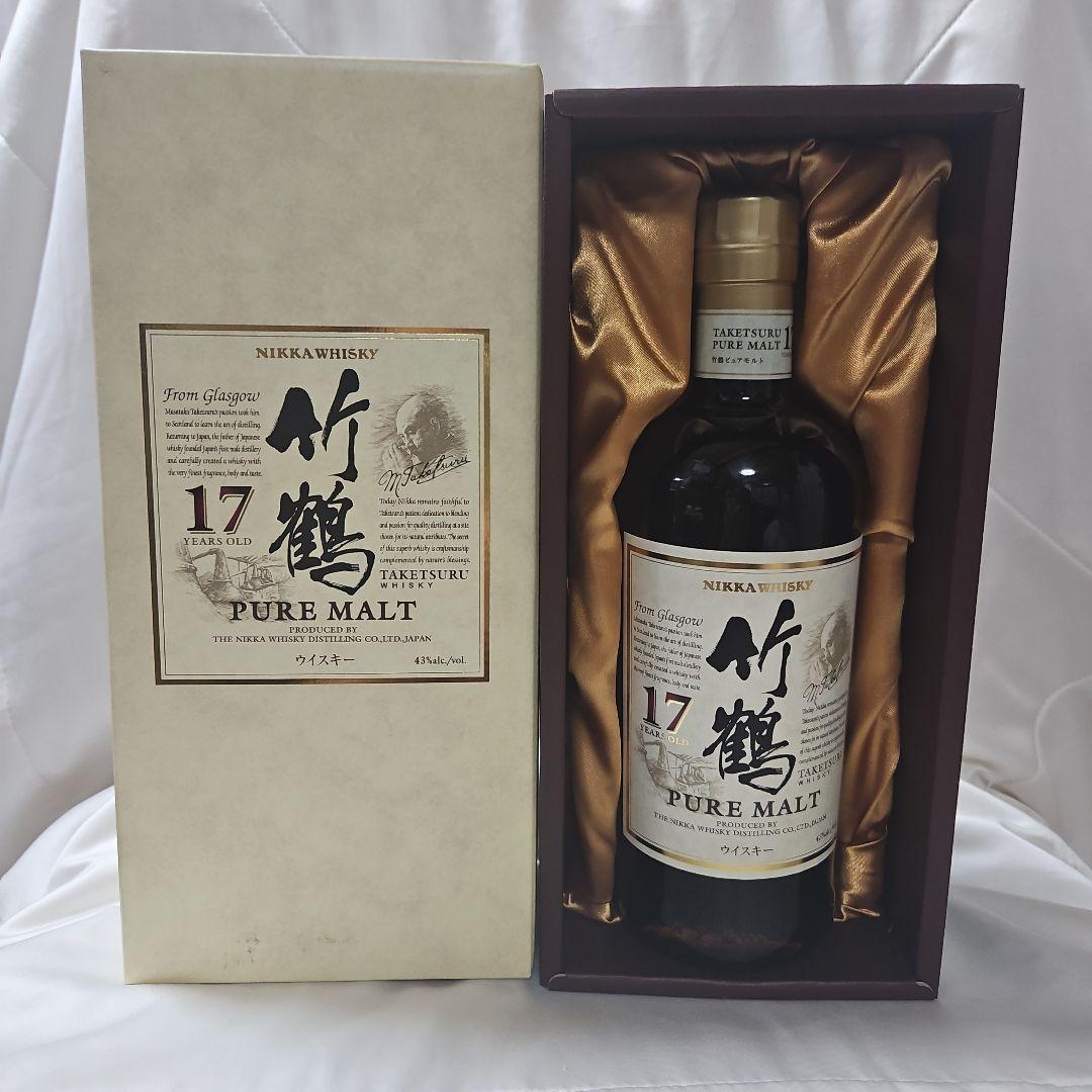 【花さん専用】ニッカ 竹鶴 ピュアモルト 17年　新品 未開封 化粧箱付き