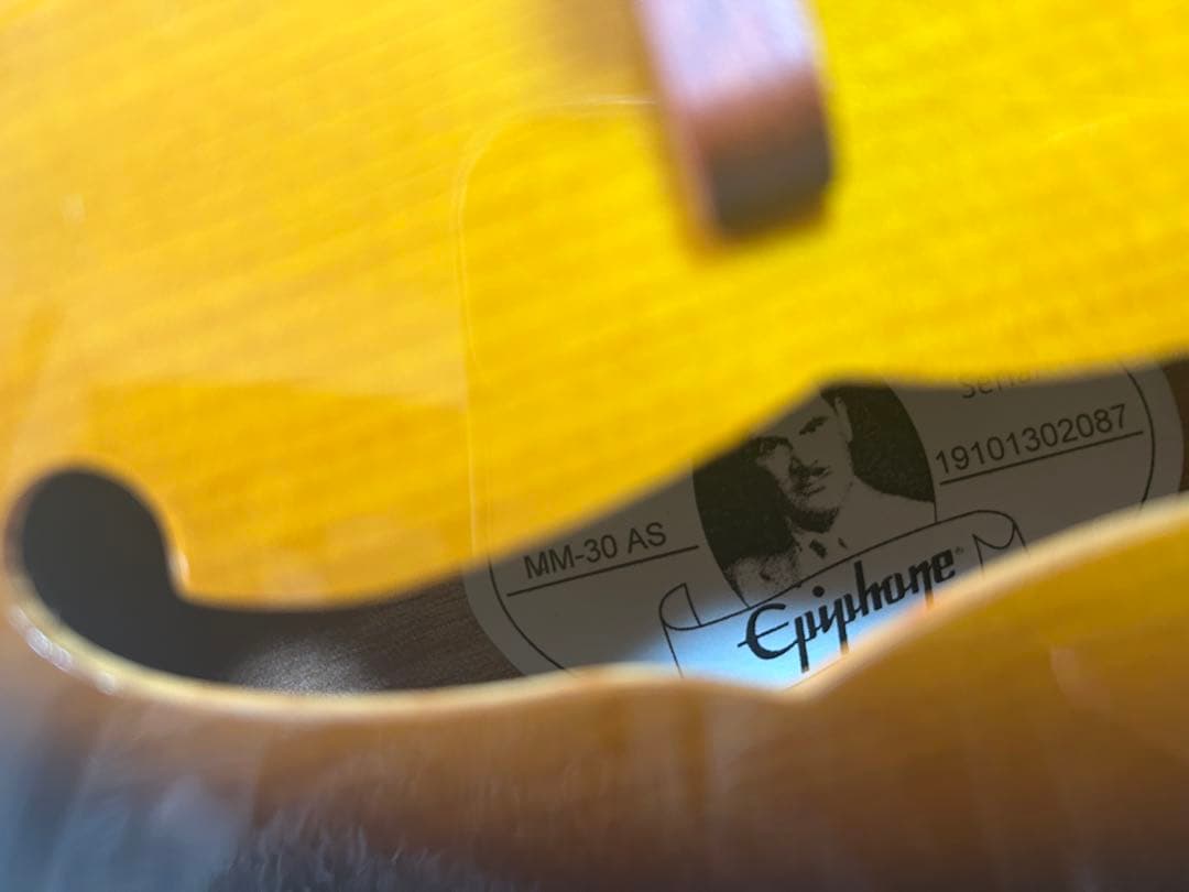 Epiphone マンドリン　マカボニー