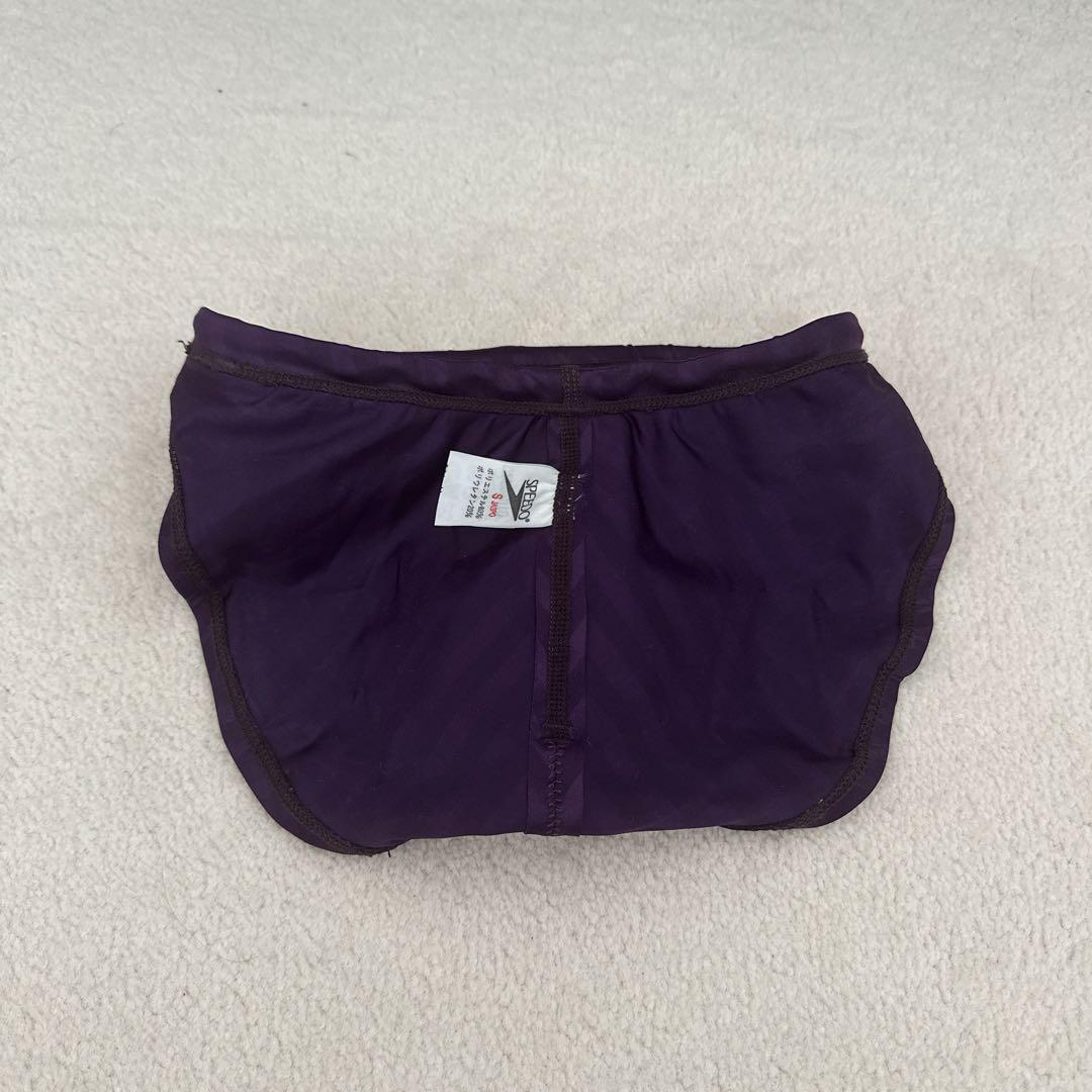 SPEEDO 紫色 競泳水着 競パンS アクアブレード