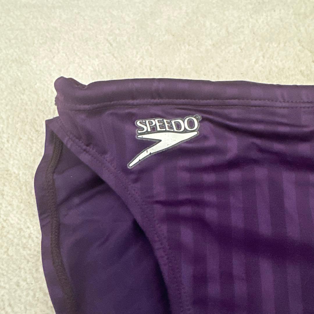 SPEEDO 紫色 競泳水着 競パンS アクアブレード
