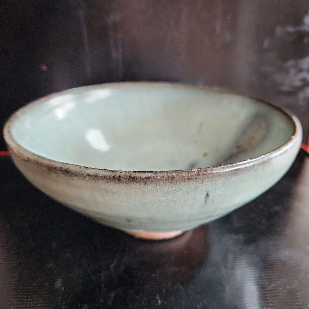 中国鈞窯　菓子噐　箱付き