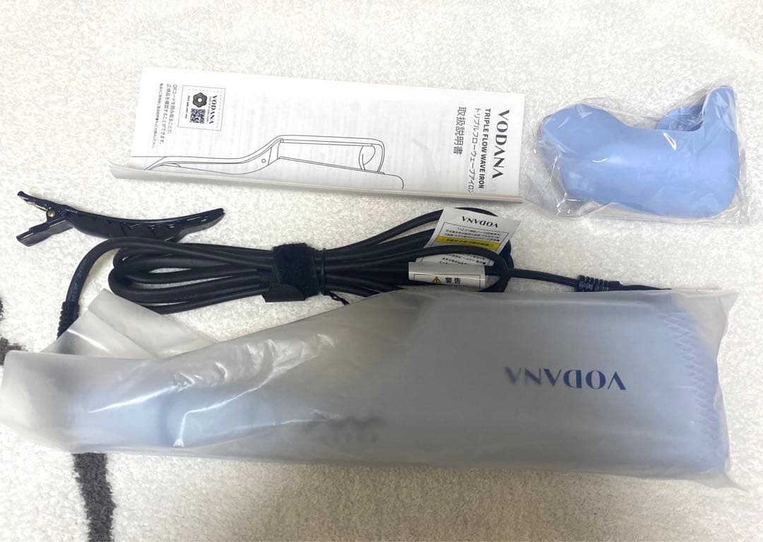 VODANA トリプルフローウェーブアイロン　40mm