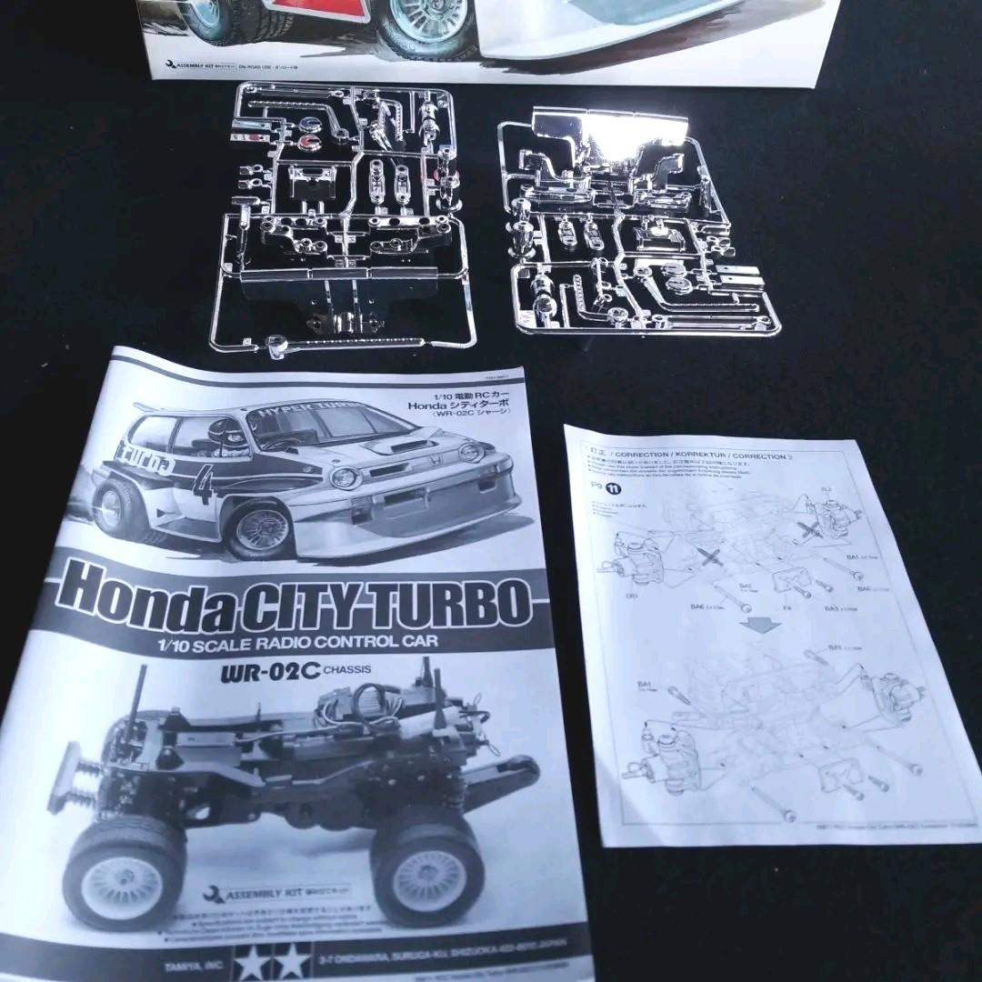 1点物 フルメッキ タミヤ シティーターボ WR-02C 新品 未使用未組立