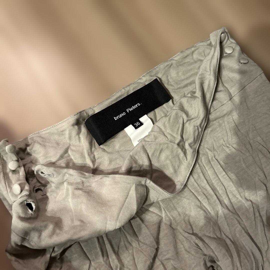 フロントボタンキュロットパンツ36レギンスセット