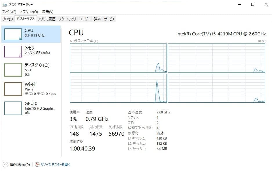 NEC VersaPro PC-VK26TLNL74ZN ノートPC。