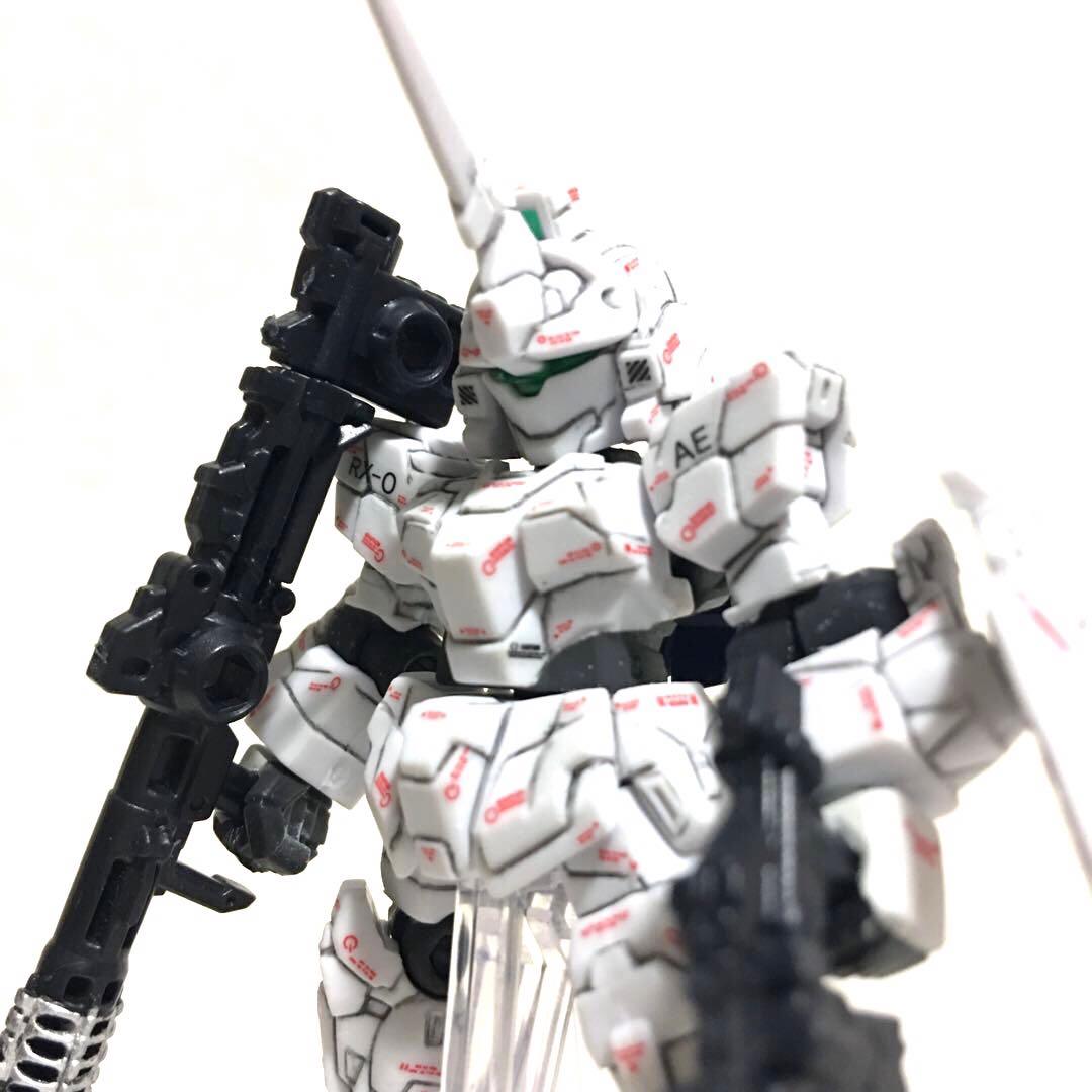 モビルスーツアンサンブル ユニコーン ガンダム+バズーカ ガンプラ コンバージ